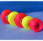 Cotton Line Stop Knots for Floats, Red or Yellow – product photo