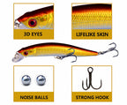Floating Minnow Hard Bait, 9.5 cm (3.7 in), 8.5 g (0.3 oz) – product photo