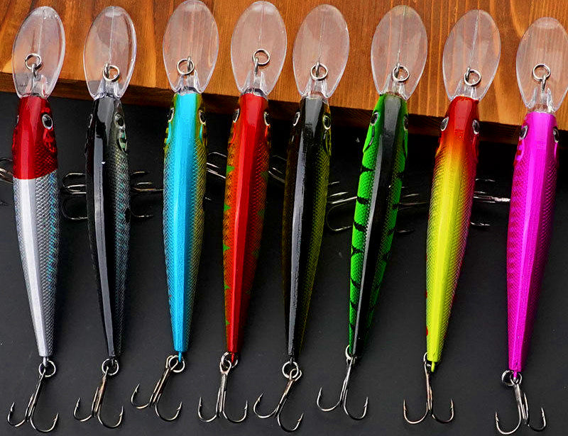 Long Lip Floating Minnow Lure, 10 g (0.35 oz) – product photo