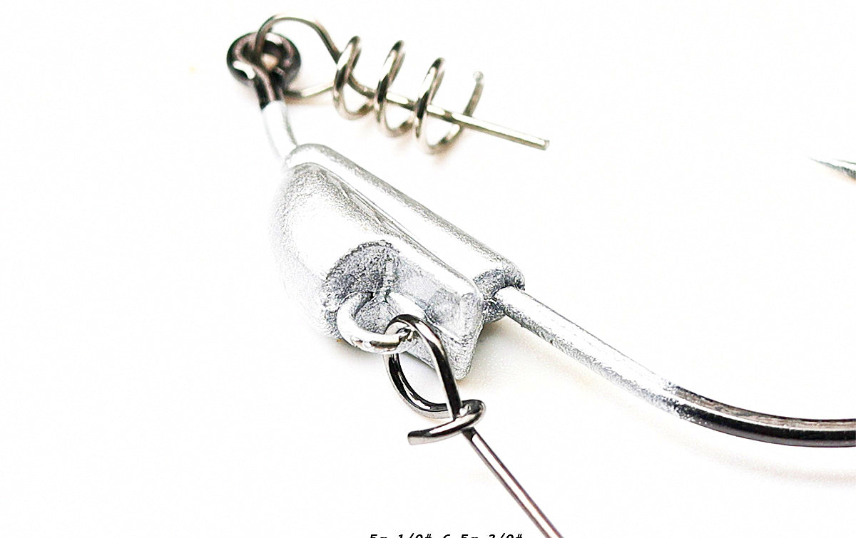 Spinner Blade Weighted Swimbait Hook, 5–8.5 g (0.18–0.30 oz) – product photo