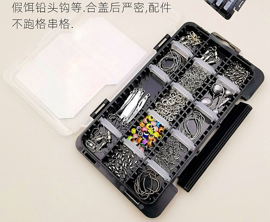 Slim 17 mm Waterproof Tackle Box, Small Parts Organizer – product photo
