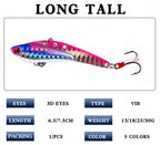 VIB Blade Bait with Feathered Hook, 13–30 g (0.5–1.1 oz) – product photo