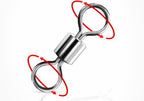 Figure-8 Ring Connectors, 20-Pack, Sizes #4–#12 – product photo