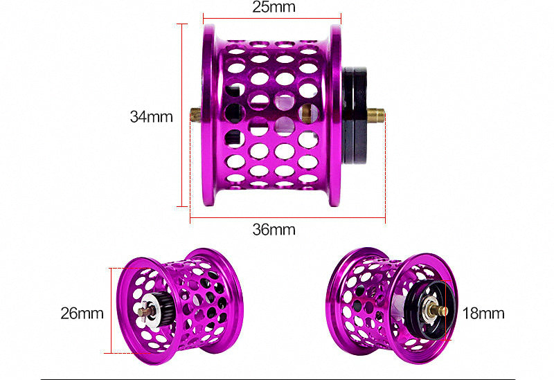 Aftermarket Baitcasting Reel Spool, Round Reel Upgrade – product photo