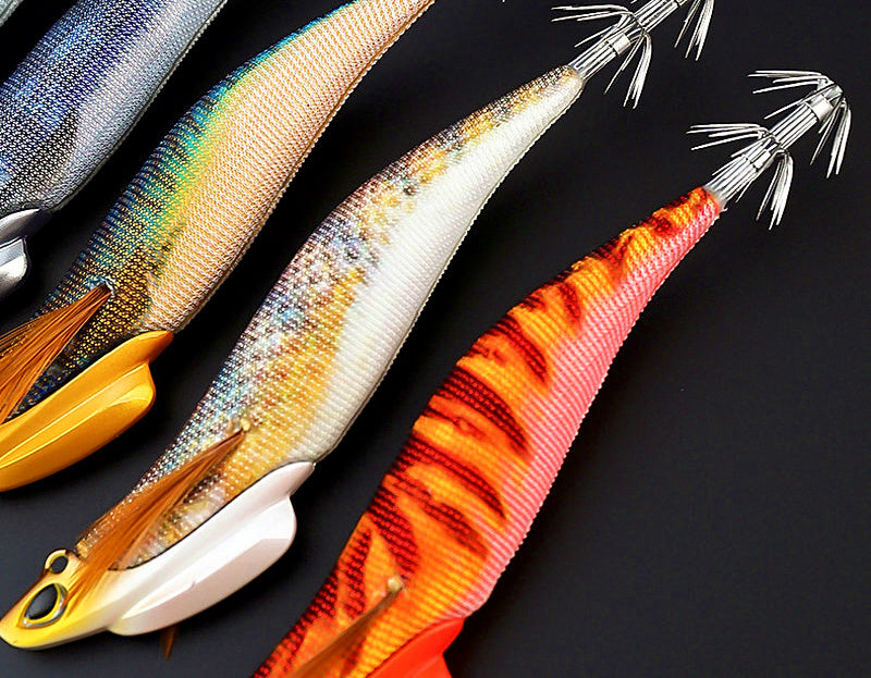 Weighted Wood Shrimp Squid Jig, 13 cm, 30 g (1.1 oz) – product photo