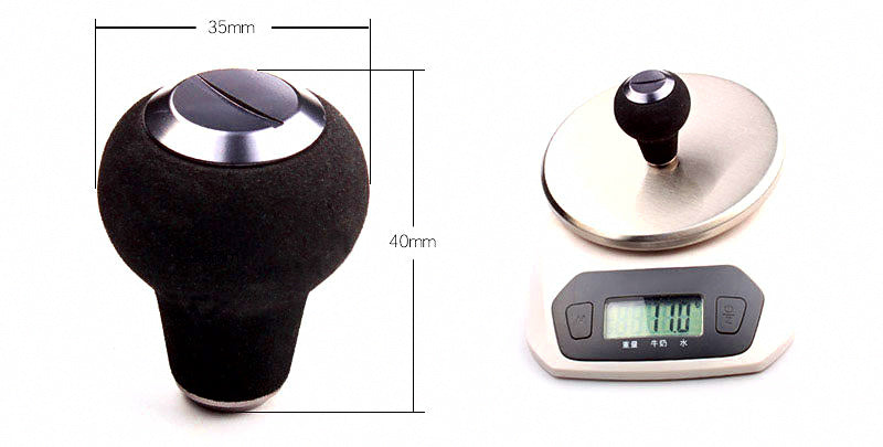 Black EVA Reel Handle Knobs, Set of 2 – Baitcasting Reel Upgrade – product photo