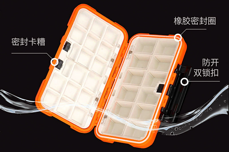 Waterproof Tackle Storage Box, 12/24/30 Compartments – product photo
