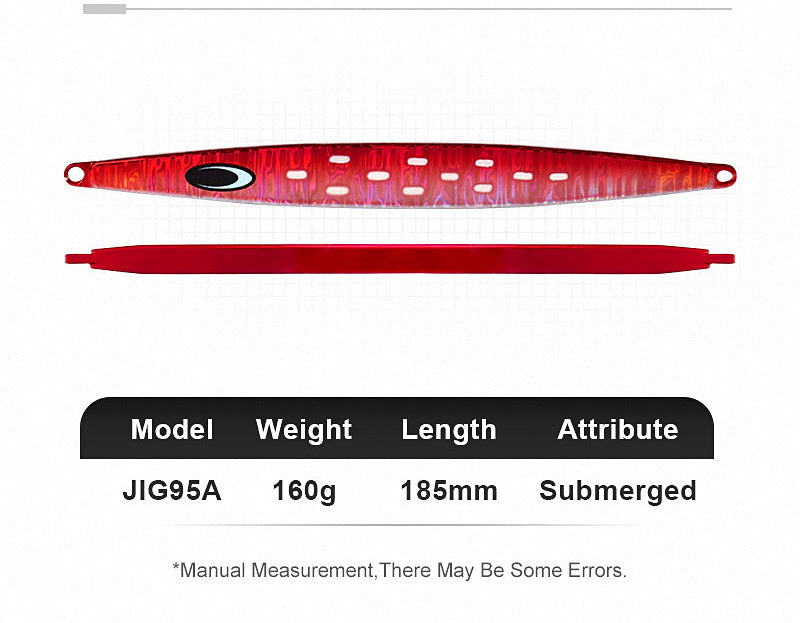Iron Slow Pitch Jig, 160 g (5.6 oz) – product photo
