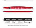 Iron Slow Pitch Jig, 160 g (5.6 oz) – product photo
