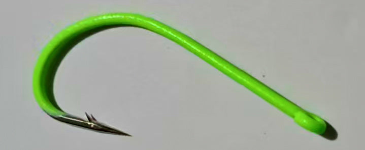 Glow Barbed Saltwater Hooks, Sizes 12–28, Bulk Pack – product photo