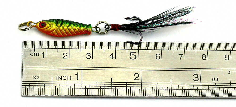 Mini Metal Jig Spoon, 2.5 cm / 4 g (1 in / 0.14 oz) – product photo