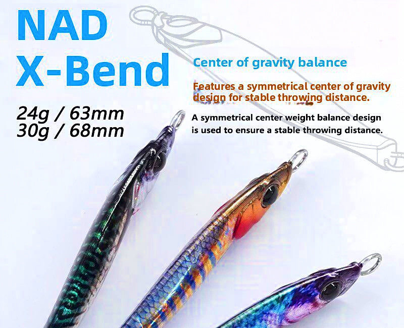 Long Cast Metal Jig, 24–30 g (0.8–1.1 oz) – product photo