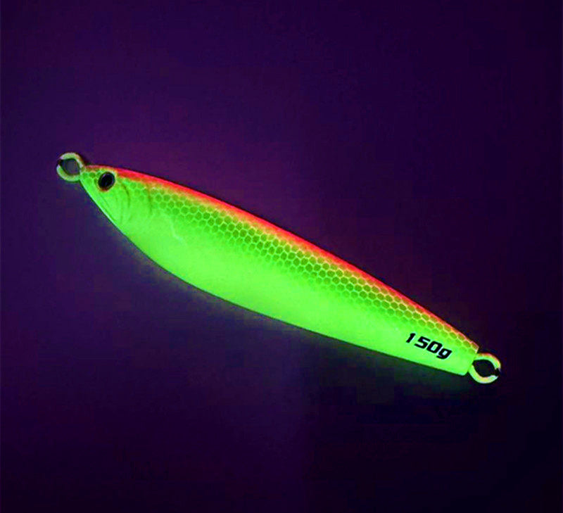 Cod Flat Metal Jig, Glow, 150–200 g (5.3–7.1 oz) – product photo