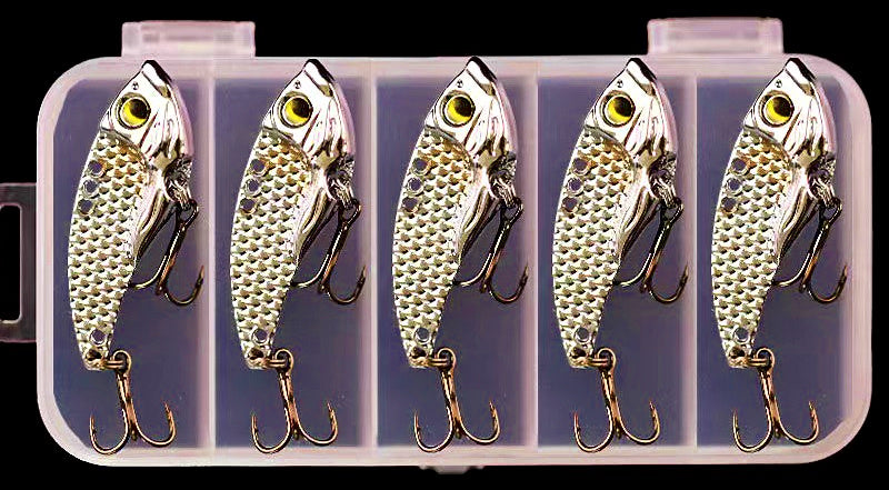 Metal VIB Blade Bait 5-Pack, 5–15 g (0.18–0.53 oz) – product photo