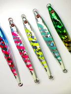 Casting Jig with Glow Tail, 40–120 g (1.4–4.2 oz) – product photo