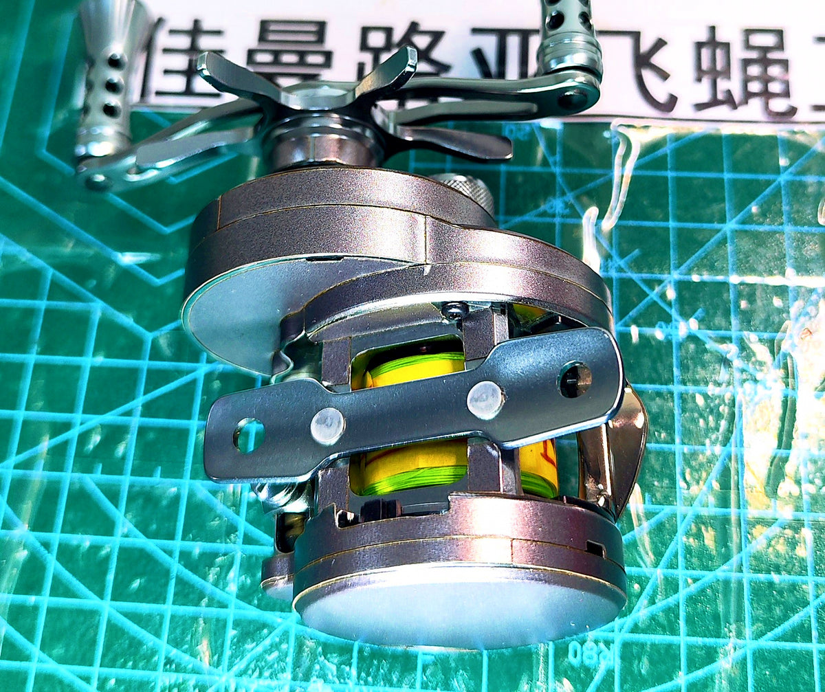 Baitcasting Reel Wrap Film Kit, Pre-Cut Skin Sticker – product photo