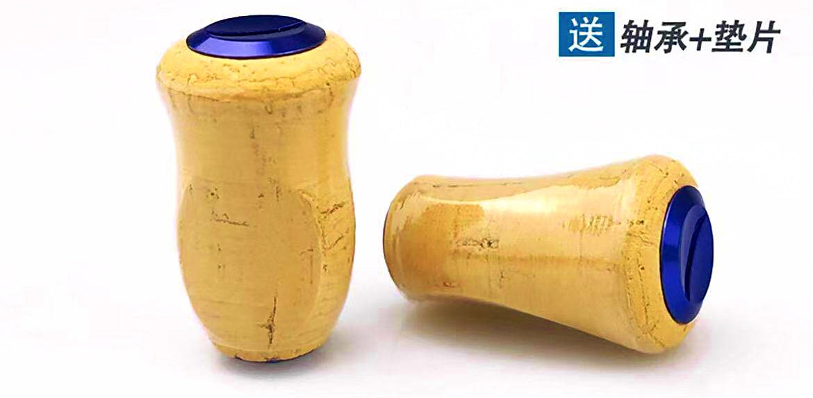 Flat Cork Reel Handle Knob, Lightweight Upgrade – product photo