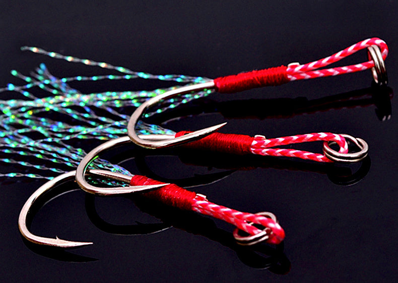 Iseni Style Barbed Hooks, High Carbon Steel, Sizes 10–20, 5 Pack – product photo