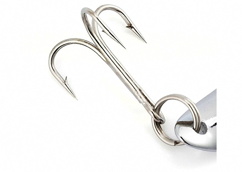 Casting Spoon Lure with Treble Hook, 21 g (0.74 oz), 5-Pack – product photo
