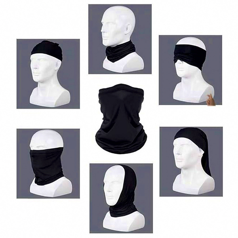 Ice Silk Sun Protection Face Gaiter, Full Face & Neck Cover