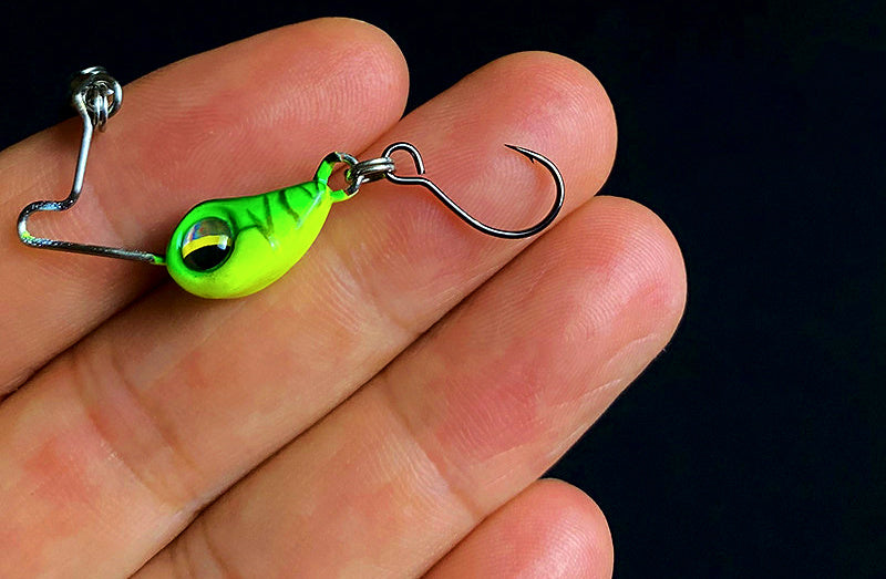 Micro Vib Blade Bait, Long-Cast Vibrating Lure, #8 Single Hook – product photo