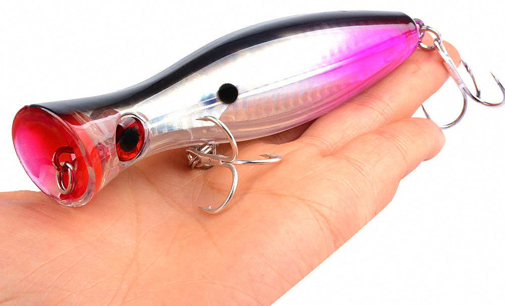 Topwater Popper Lure, 40.3 g (1.4 oz), 12.5 cm (4.9 in) – product photo