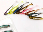 T-Tail & Fork-Tail Soft Plastic Swimbaits, 6-Pack – product photo