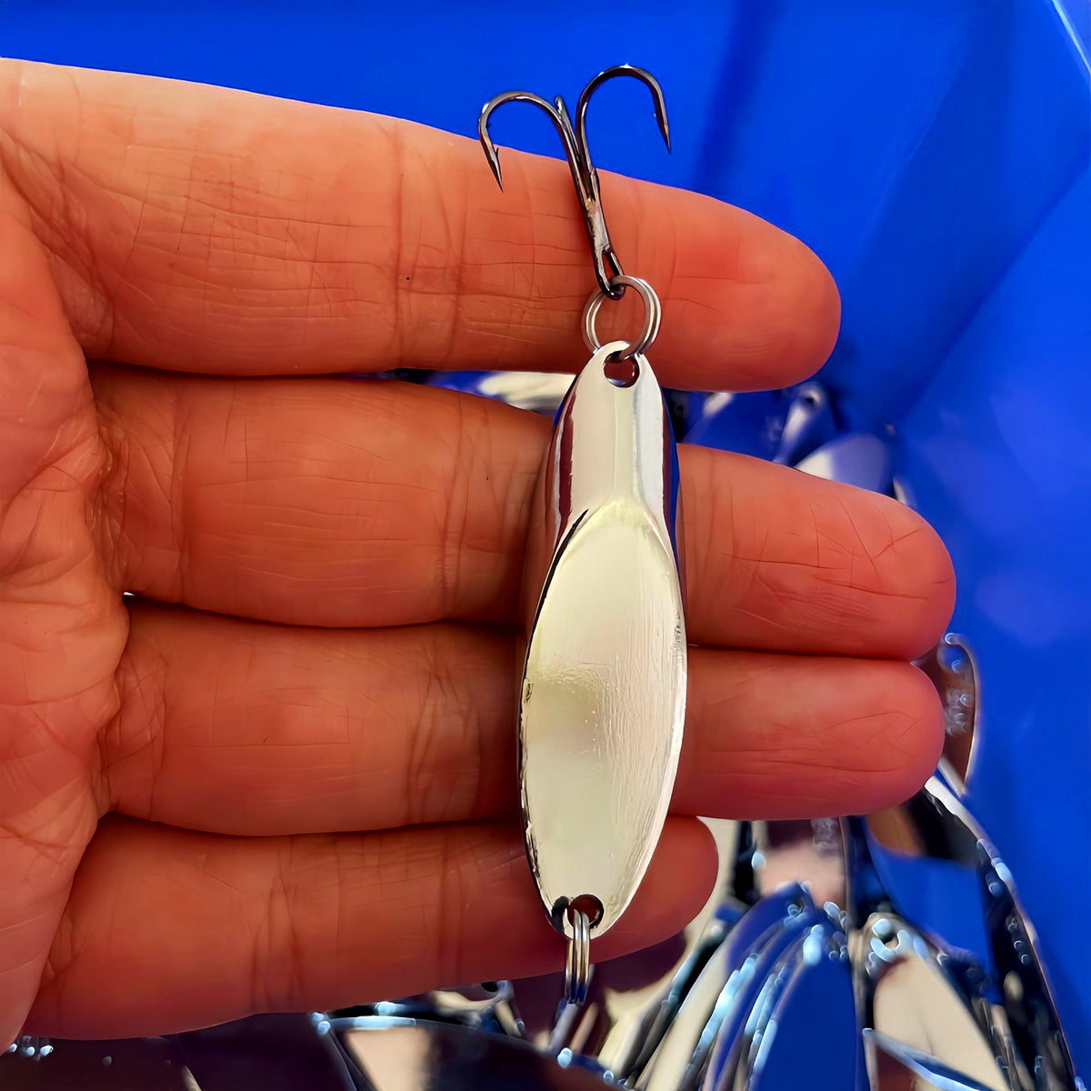 Slanted Cut Casting Spoon, 3.5–28 g (0.12–1 oz) – product photo