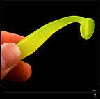 Glow T-Tail Soft Plastic Lures, 50-Pack with Box – product photo