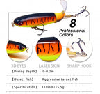 Propeller Topwater Tractor Lure, 13–35 g (0.5–1.2 oz) – product photo