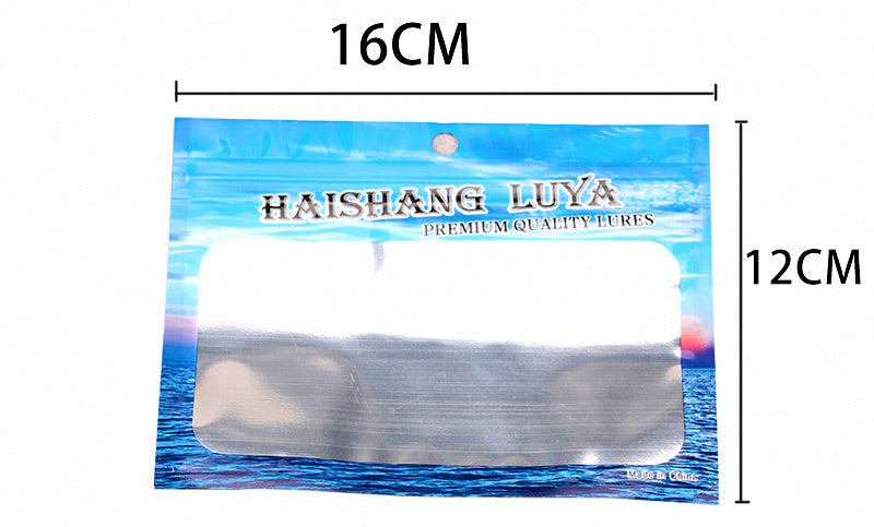 Resealable Lure & Bait Storage Bags, Printed Zip Pouches – product photo