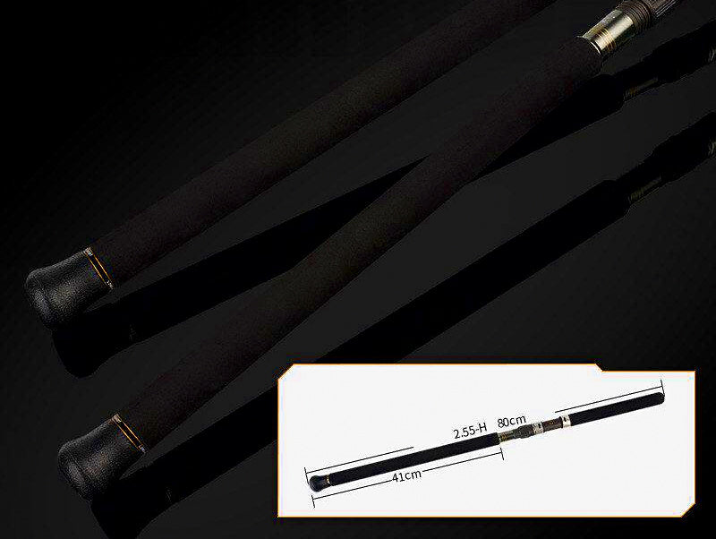 Heavy Boat Popping Rod, 2-Piece 8 ft 4 in (2.55 m), 180 g Lure – product photo