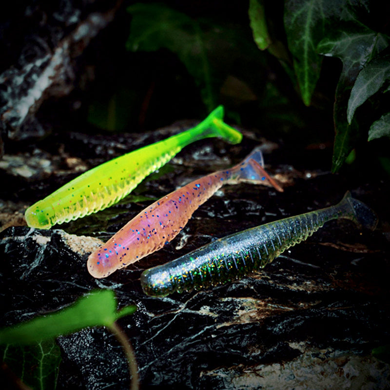 T-Tail Soft Swimbait Shad Lure, 2.2–3.7 in – product photo