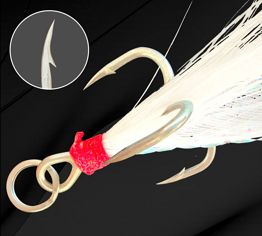 Silver Casting Jig, Hooked or Bare, 40–80 g (1.4–2.8 oz) – product photo