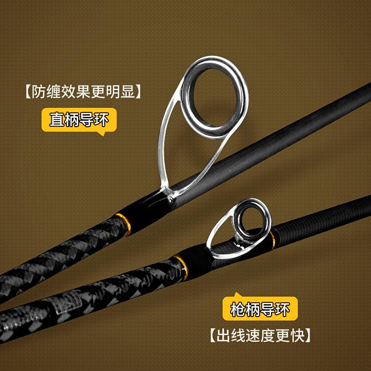 Carbon Boat Jigging Rod, 1.6–1.98 m (5.2–6.5 ft), 2-Pc – product photo