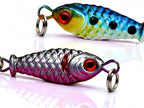 Mini Metal Casting Jig Spoon, Micro Lure, 4 Colors – product photo