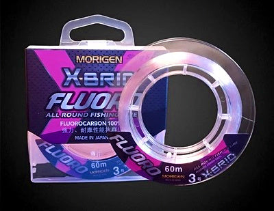 Soft Fluorocarbon Leader Line, Pink / Ice Blue / Clear – product photo