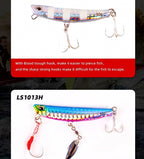 Metal Jig Lure, 10–60 g (0.4–2.1 oz) – product photo
