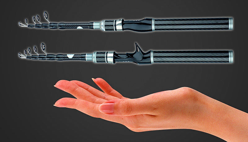 Telescopic Mini Lure Rod & Combo, 1.8–2.7 m (5.9–8.9 ft) – product photo