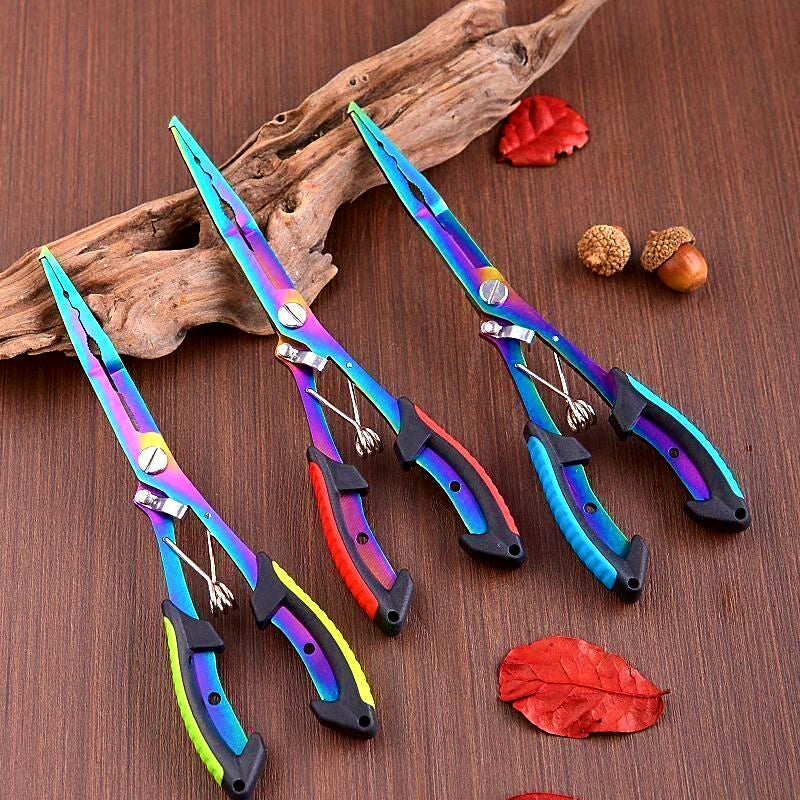 Fishing Pliers, Hook Remover & Line Cutter, Stainless Steel – product photo