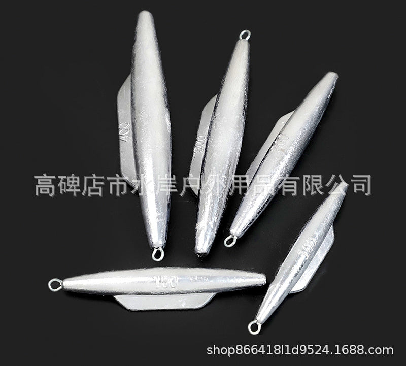 Submarine Lead Sinker with Eye Ring, 80 g–2.9 kg (2.8–103 oz) – product photo