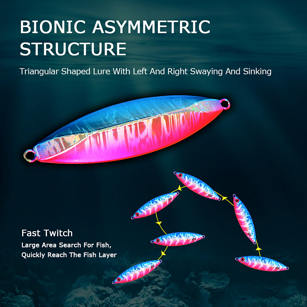 Slow Pitch Jig, 80–120 g (2.8–4.2 oz), Glow – product photo