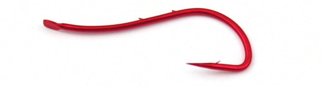 Barbed Long Shank Double-Back Bait Hooks, Bulk Pack – product photo