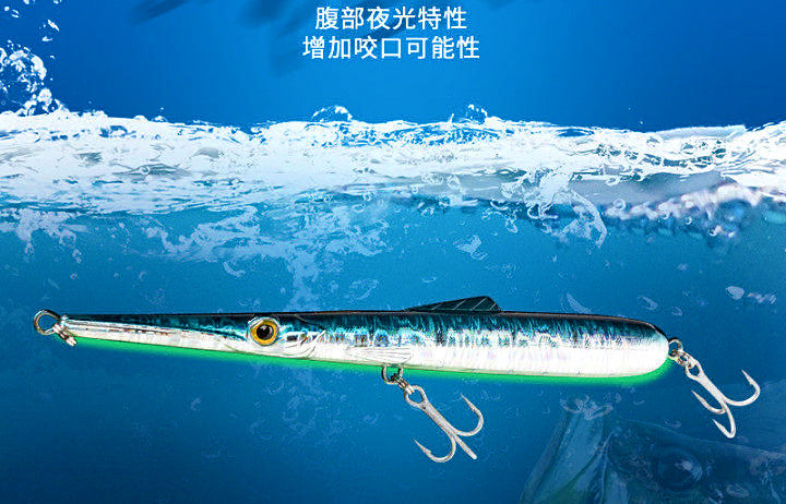 Pencil Stickbait Lure, 13 cm (5.1 in), Floating or Sinking – product photo