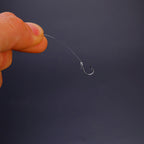 Barbed 3-Hook Strung Bait Hooks, Sizes #1–#13