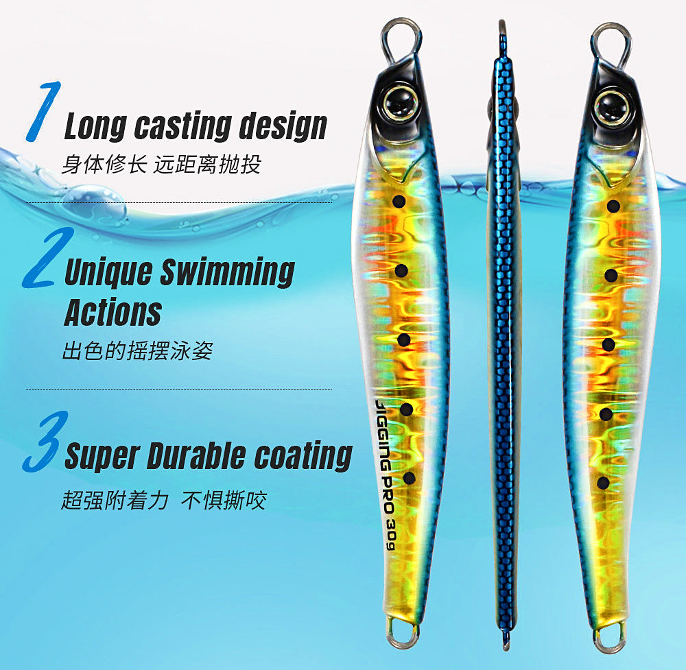 Saltwater Metal Jig, 15–60 g (0.5–2.1 oz) – product photo