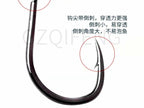 Barbed Iso Hooks, Size 1–7, 10-Pack – product photo