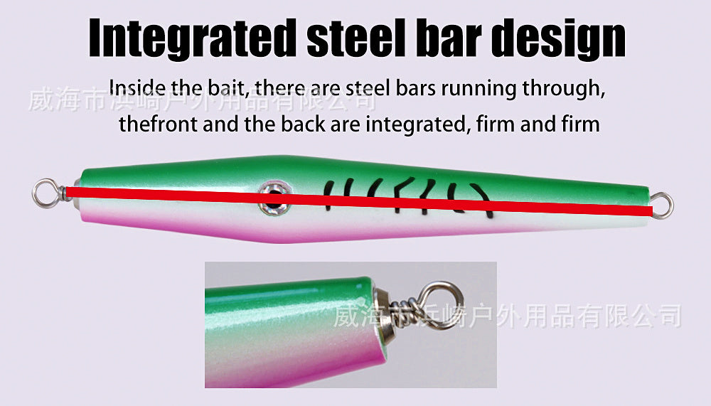Wooden Floating Pencil Bait, 70 g (2.5 oz), 22 cm (8.7 in) – product photo