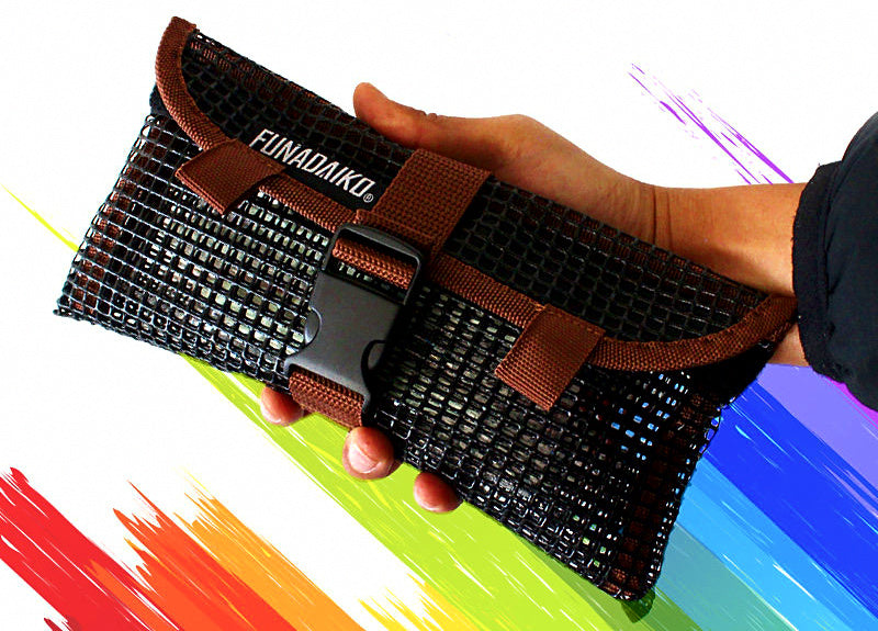 Three-Layer Jig Bag, Foldable Lure Storage Pouch, Brown – product photo