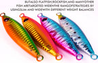 Die-Cast Metal Jig with Spinner Hook, 30–100 g (1.1–3.5 oz) – product photo